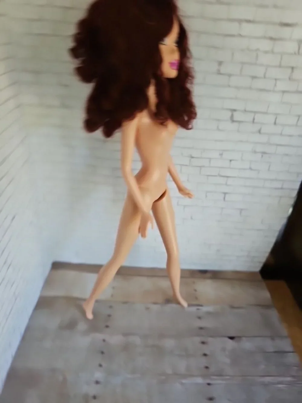 Mattel 2000s Sailor Sweeties Chelsea Doll Nude Curly Brown Hair Rare My Scene